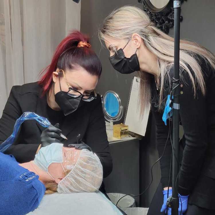 Blanca at Lashes by Design