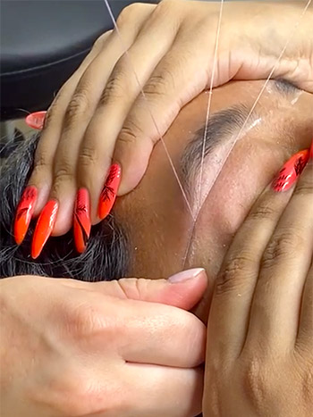 Brow Threading