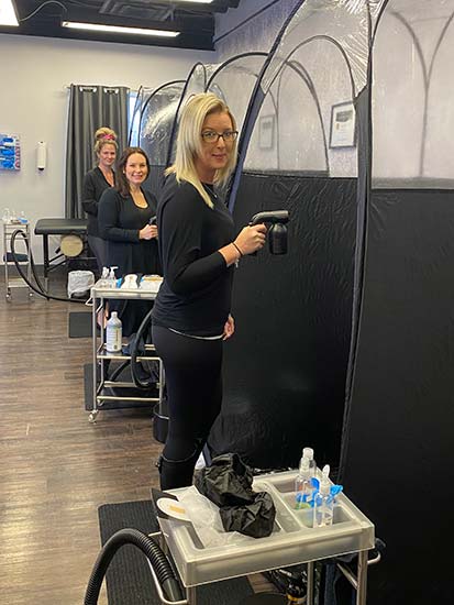 Spray Tan Course downtown Whitby